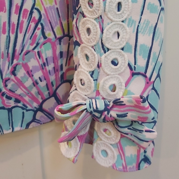 Lily Pulitzer sleeveless seashell dress - Picture 3 of 8